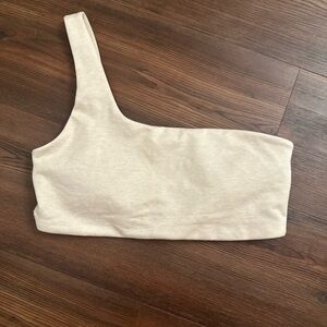Aerie One shoulder nude bra